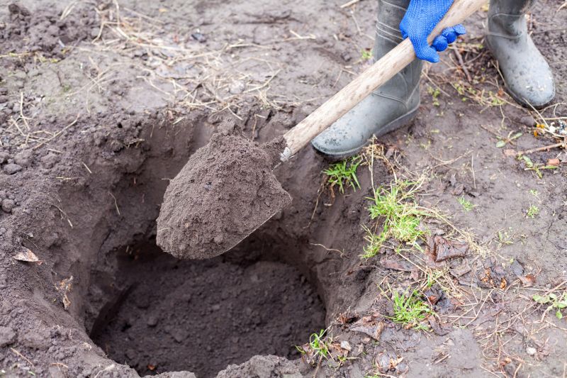 Inside of Post Removal Equipment